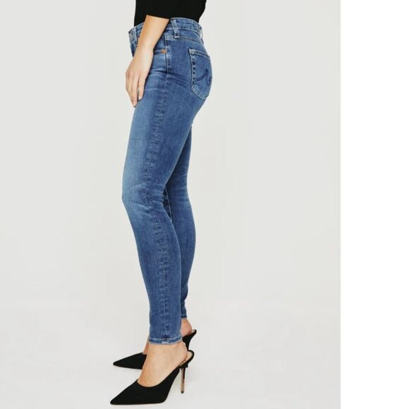 AG Skinny Legging Jeans, Size 32/XL, Washed out Blue, New with Tag - Picture 6 of 10